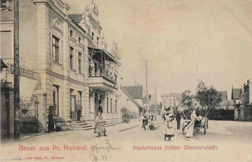 poczta jagielly Zabytkowy Pasłęk