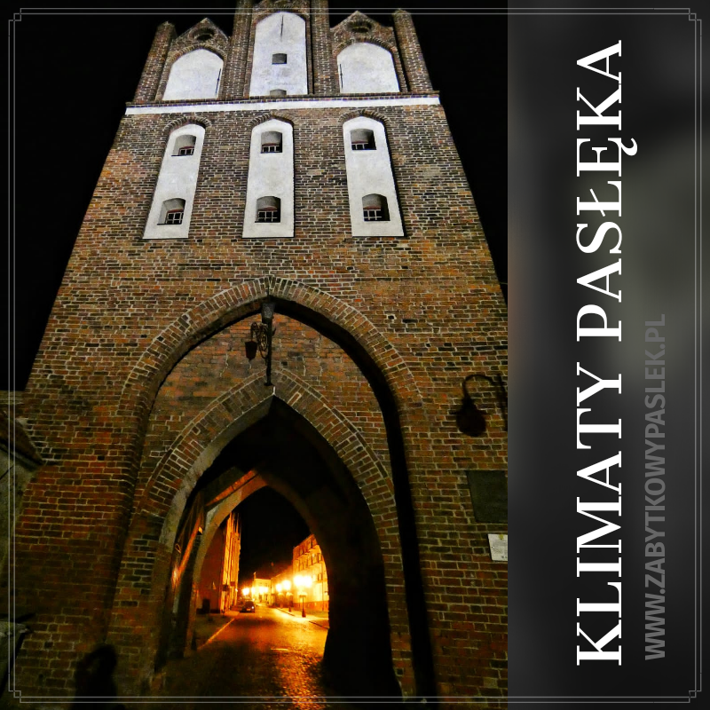 20191107 062421 0000 Zabytkowy Pasłęk brama w Pasłęku