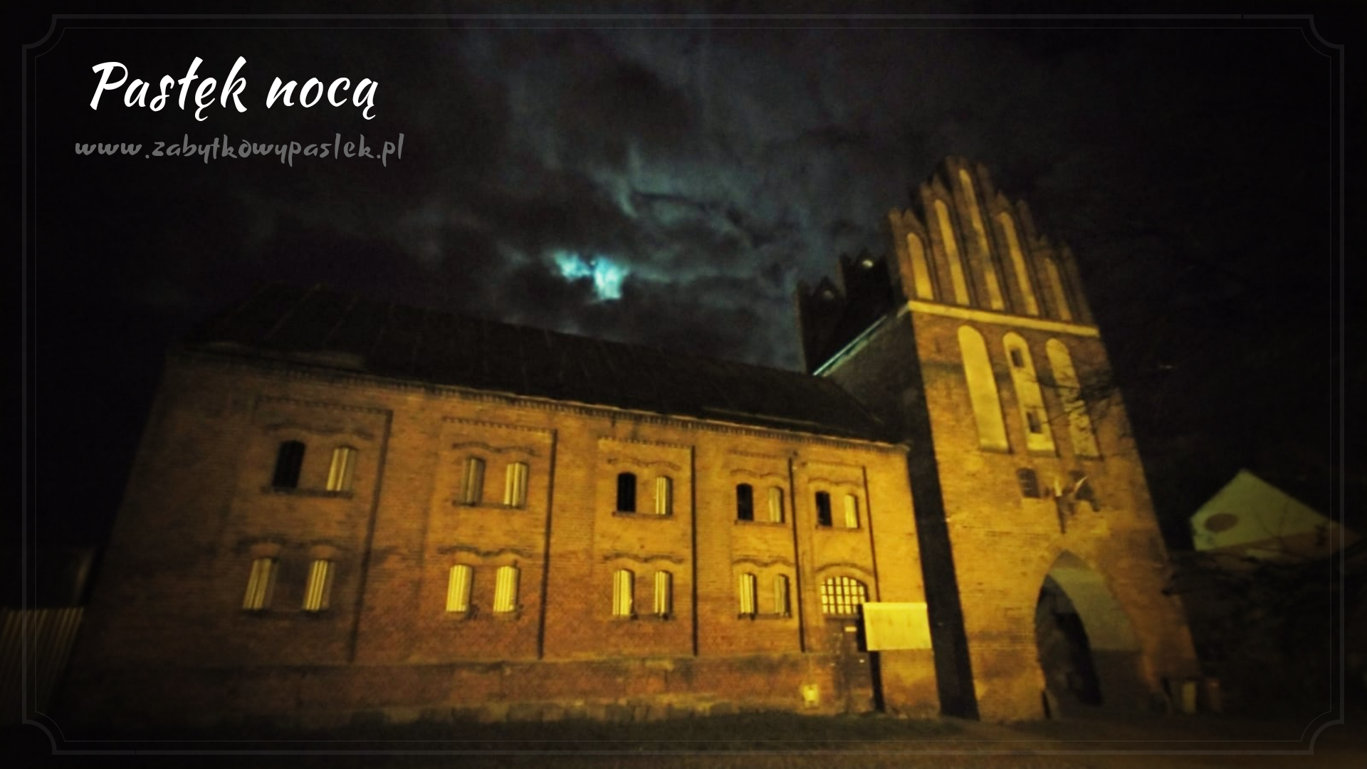 20191113 062404 0000 Zabytkowy Pasłęk Brama Kamienna