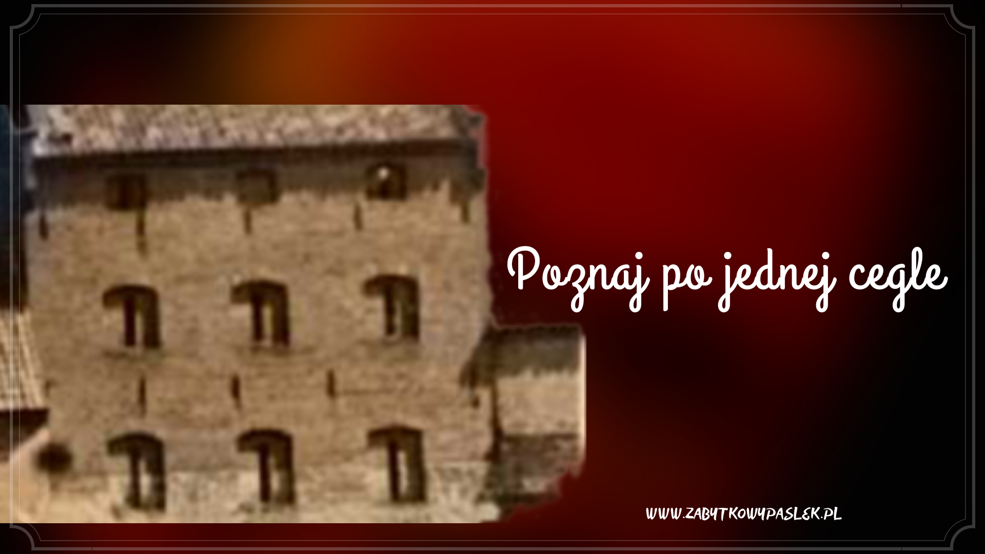 20191114 161737 0000 Zabytkowy Pasłęk Old Town