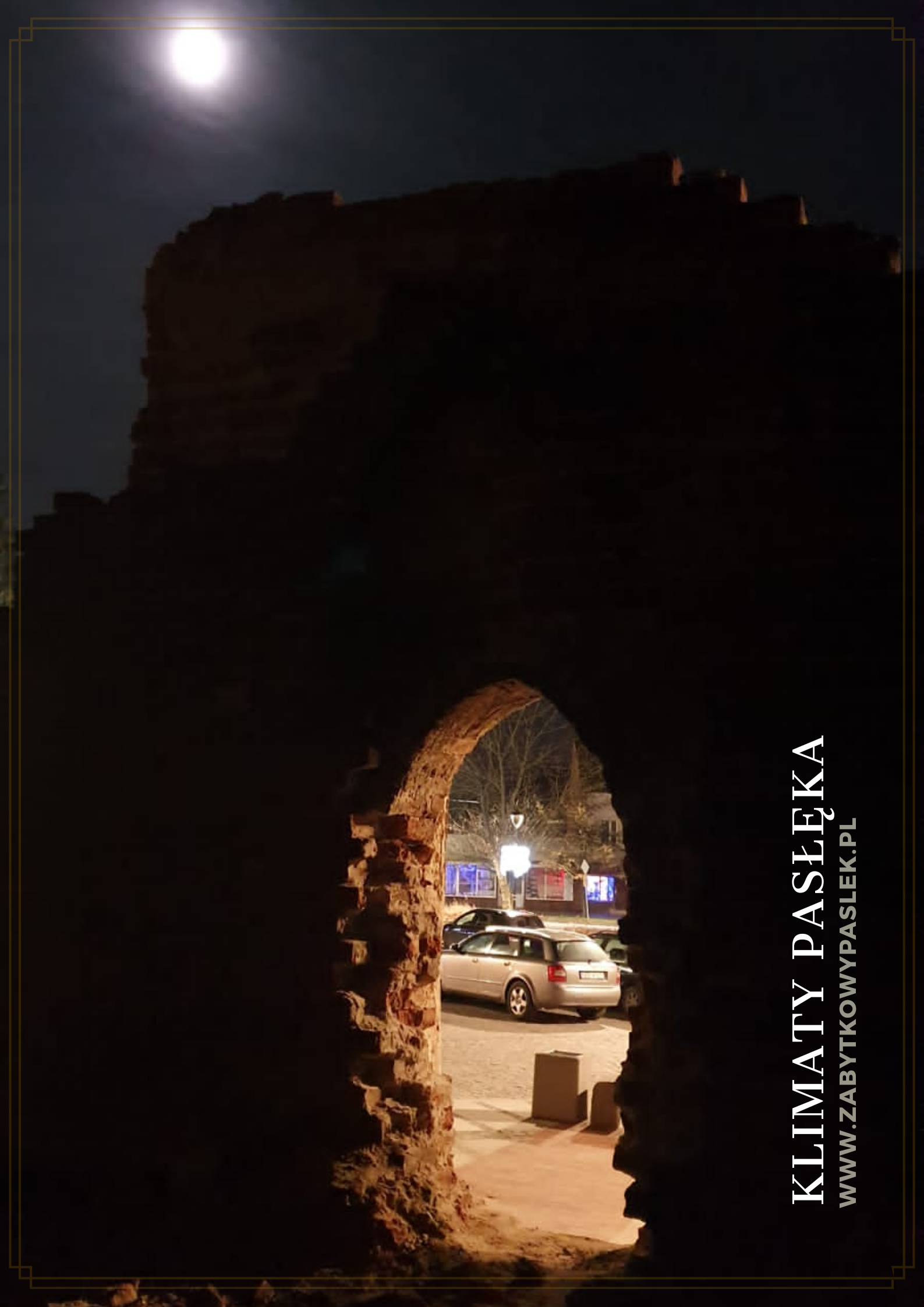 20191209 195326 0000 Zabytkowy Pasłęk klimaty Pasłęka