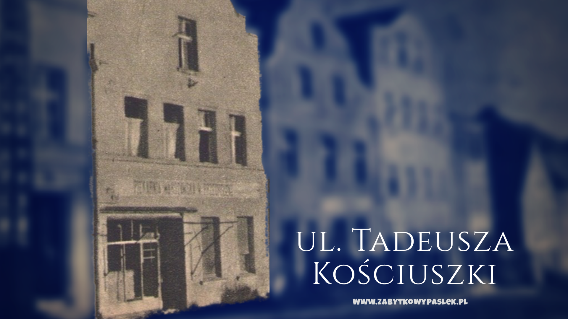 20200113 081908 0000 Zabytkowy Pasłęk Kościuszki w Pasłęku