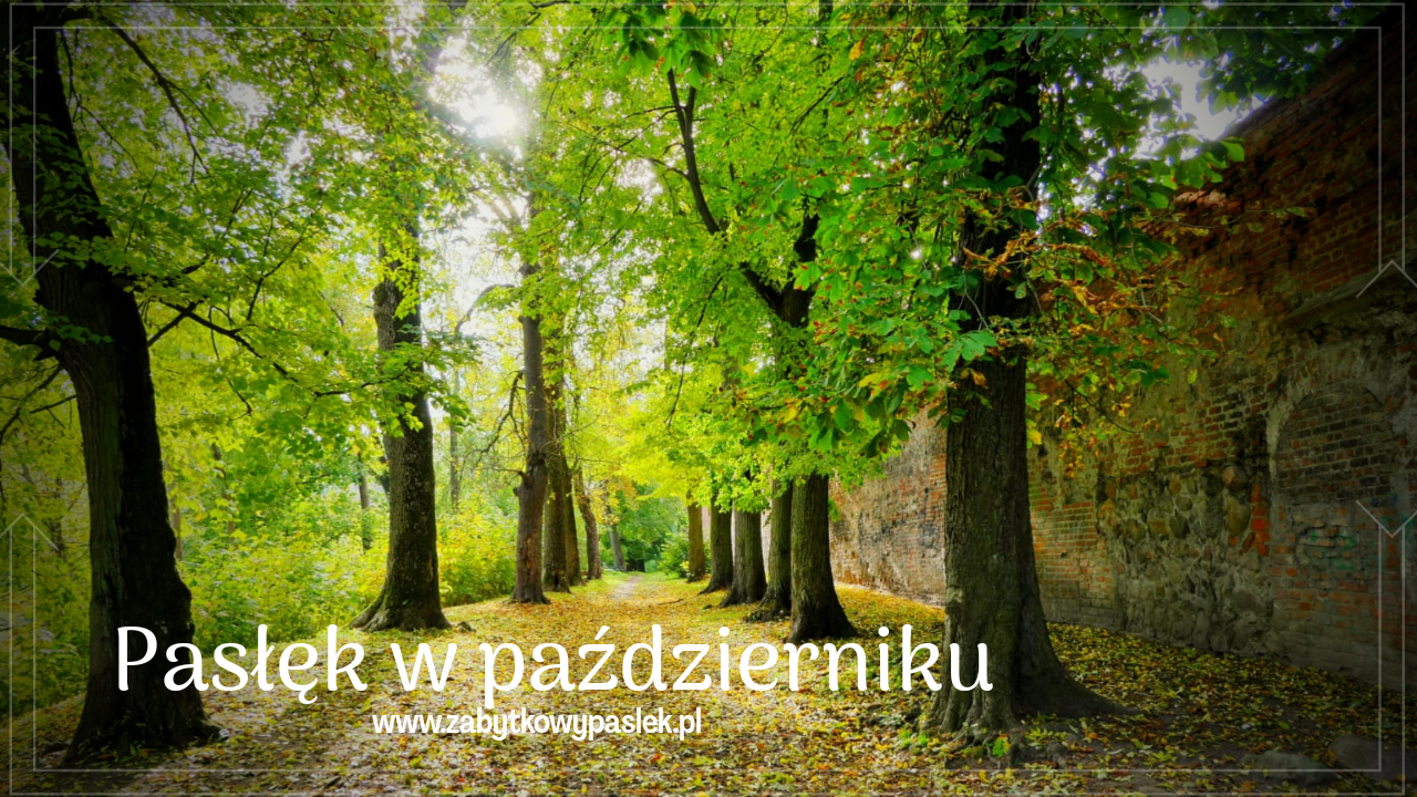 20201022 140449 0000 Zabytkowy Pasłęk Jesień w Pasłęku
