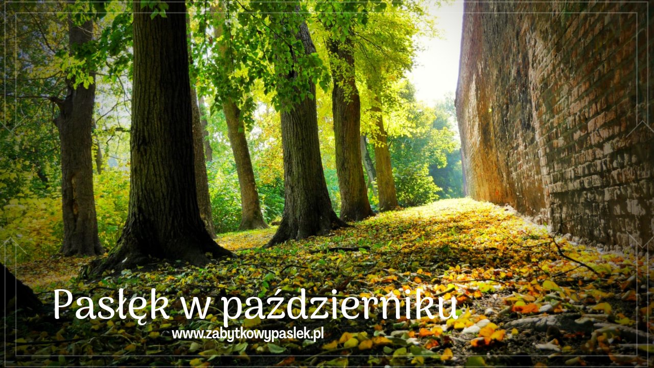 20201022 140523 0000 Zabytkowy Pasłęk Jesień w Pasłęku