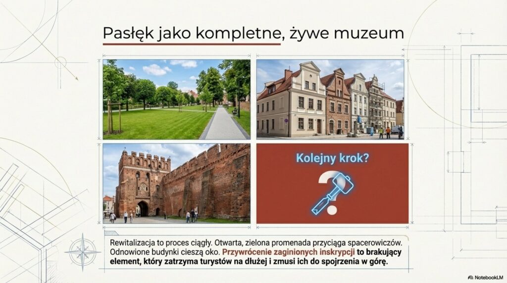 8 2 Zabytkowy Pasłęk Pasłęcka promenada